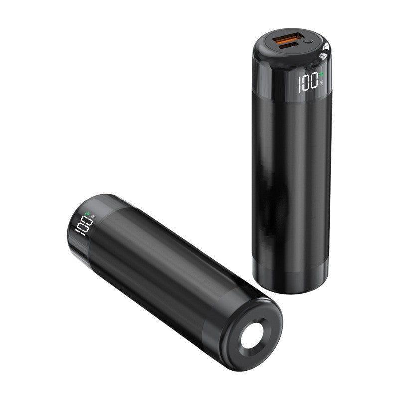 Power bank with digital charging display and integrated flashlight Stornfield