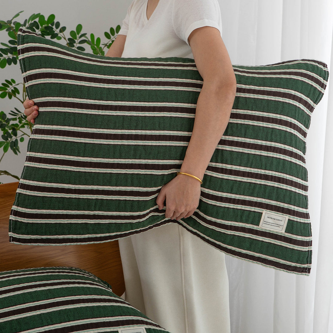 Women's cushion cover with stylish striped pattern Stornfield
