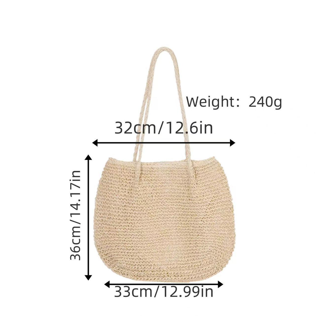 Beach bag in modern macrame style Stornfield
