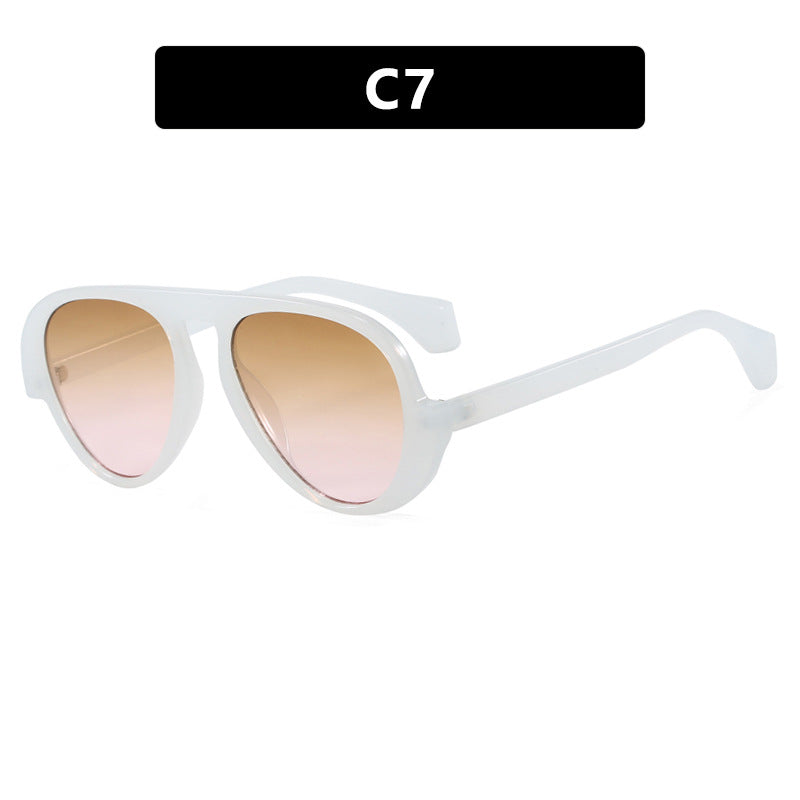 Women's sunglasses with unique retro frame and UV protection Stornfield