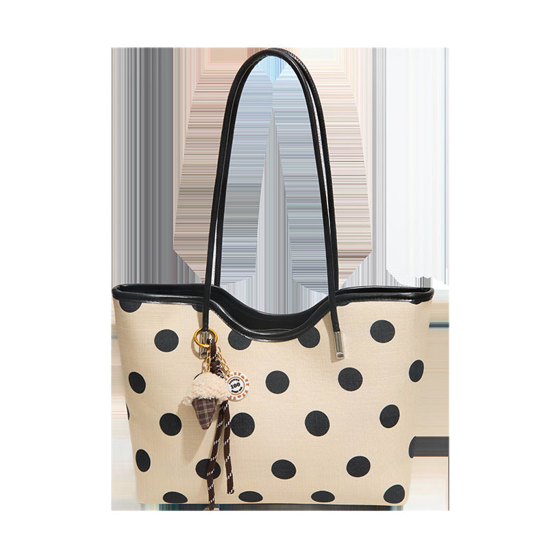 Polka Dot Weekend Tote Bag