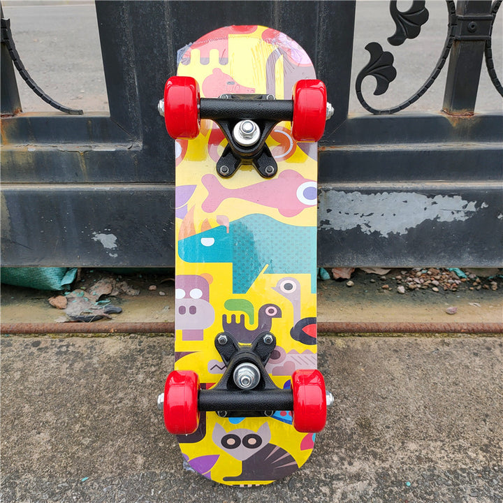 Cartoon-Themed Mini Skateboard Stornfield