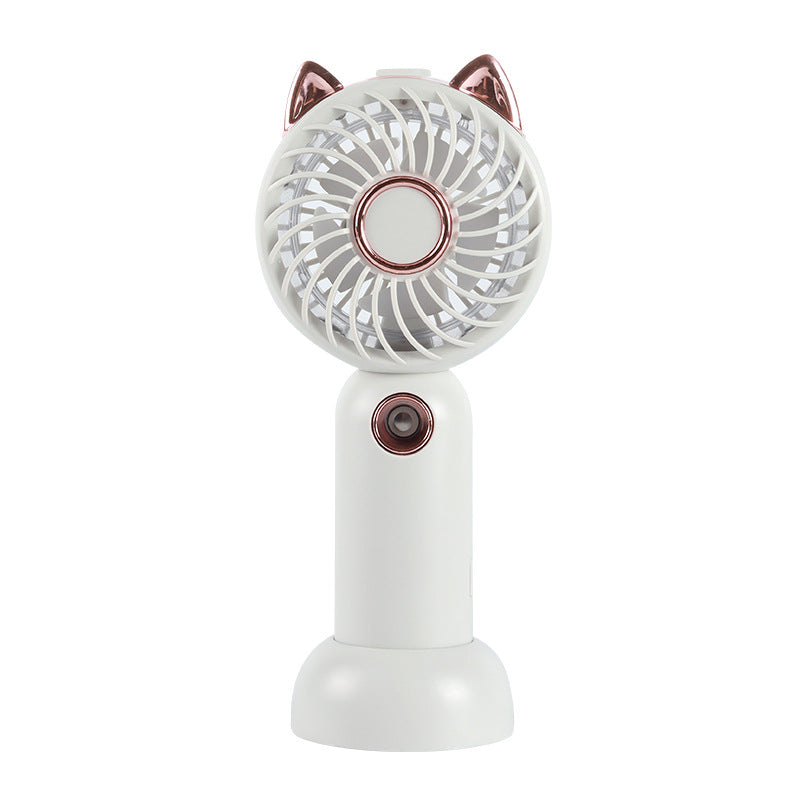 Ladies Mini USB Hand Fan with Cat Ears Stornfield