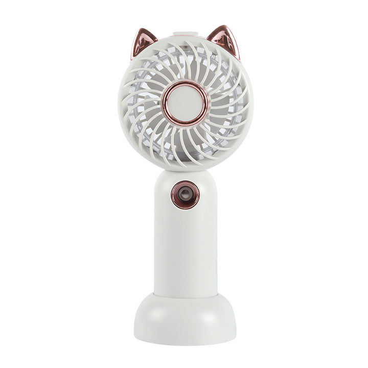 Ladies Mini USB Hand Fan with Cat Ears Stornfield