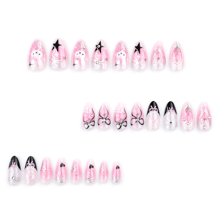 Artificial nails with romantic design Stornfield