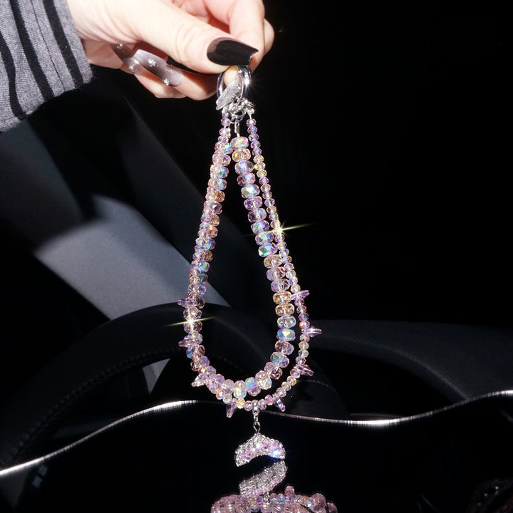 Glamorous Beaded Charm Necklace Stornfield