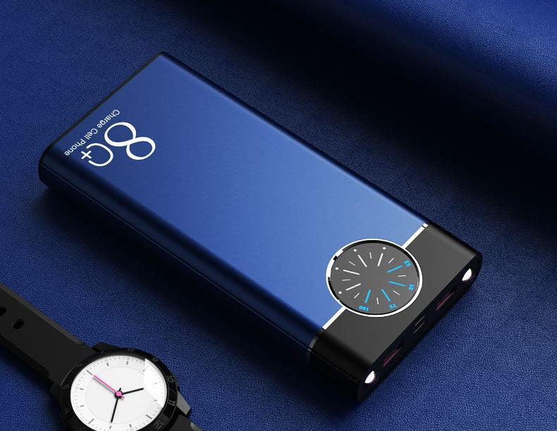 Portable power bank with innovative LED display and intelligent fast charging function Stornfield