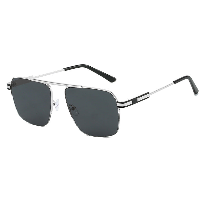 Men's Geometric Shield Sunglasses Stornfield