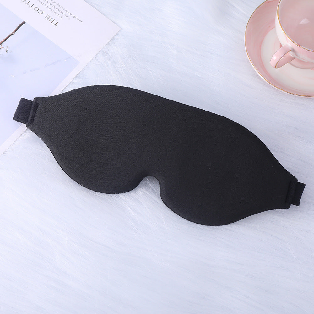 Unisex nan ergonomic 3D sleep mask with contoured eye cavities and adjustable comfort band Stornfield