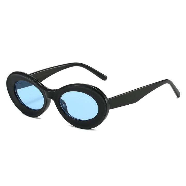 Ladies fashionable sunglasses in oval design Stornfield