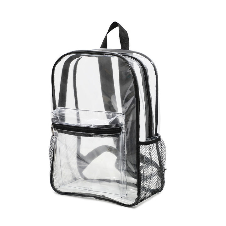 Transparent backpack with practical organizer Stornfield