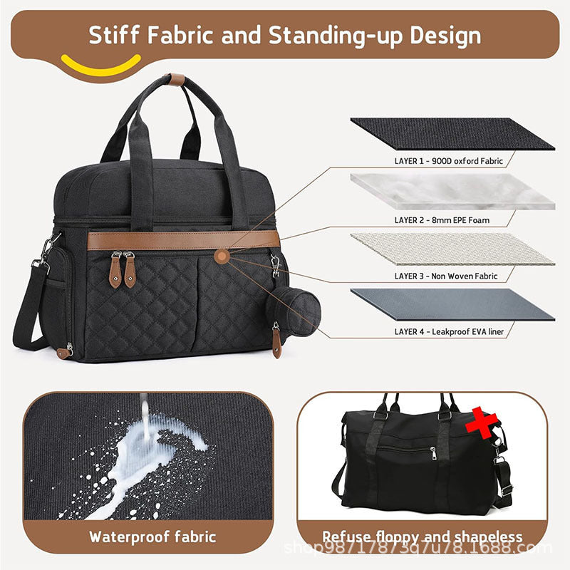 Versatile Quilted Travel Utility Bag Stornfield