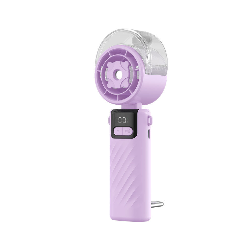 Unisex Rechargeable Adjustable Airflow Handheld Mist Fan Stornfield