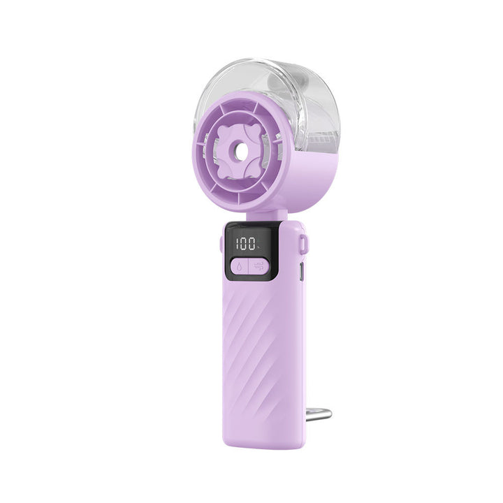 Unisex Rechargeable Adjustable Airflow Handheld Mist Fan Stornfield