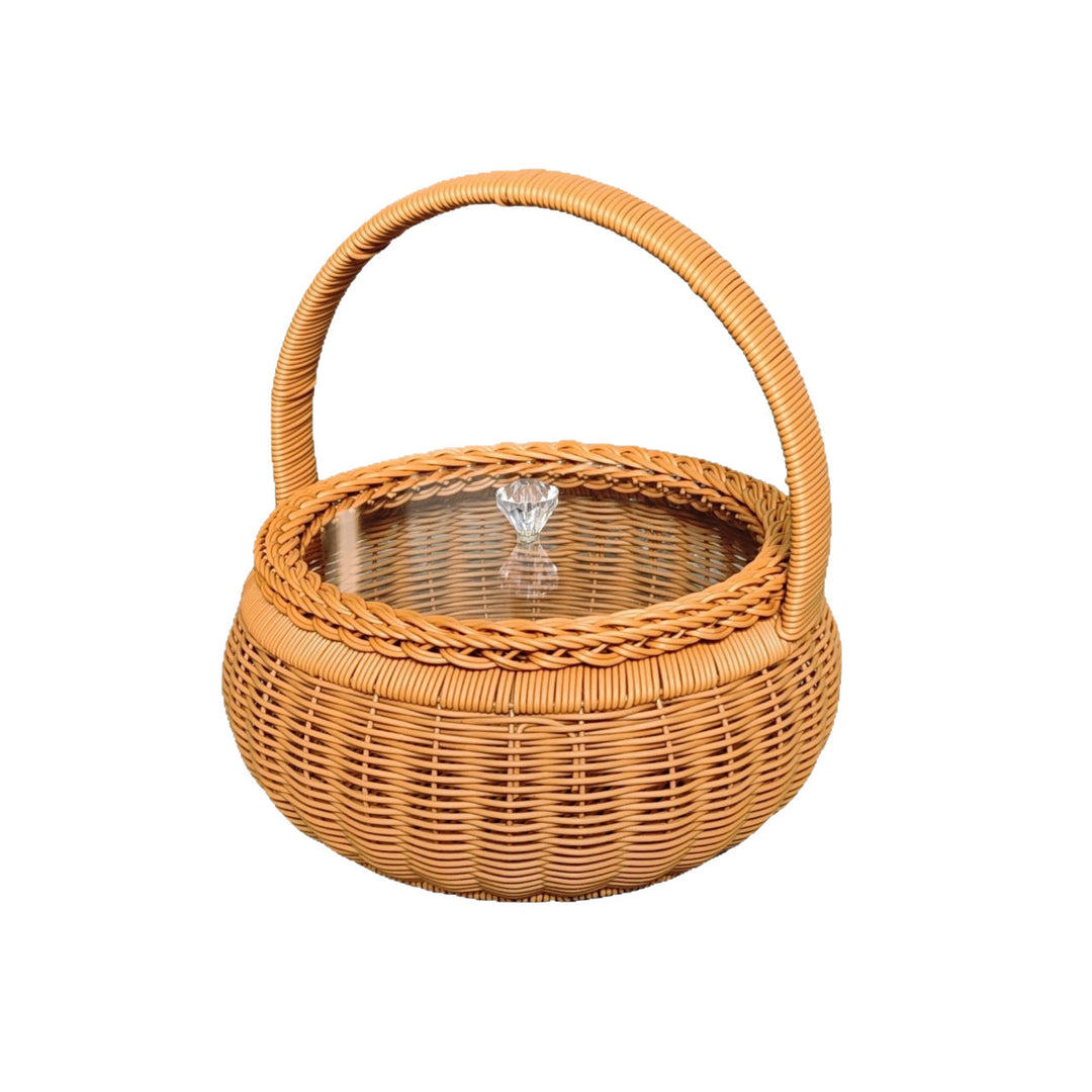 Handcrafted Woven Picnic Basket Stornfield