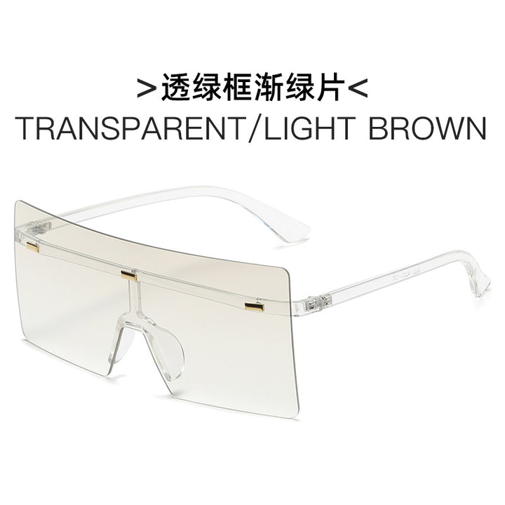 Women futuristic oversized sunglasses Stornfield