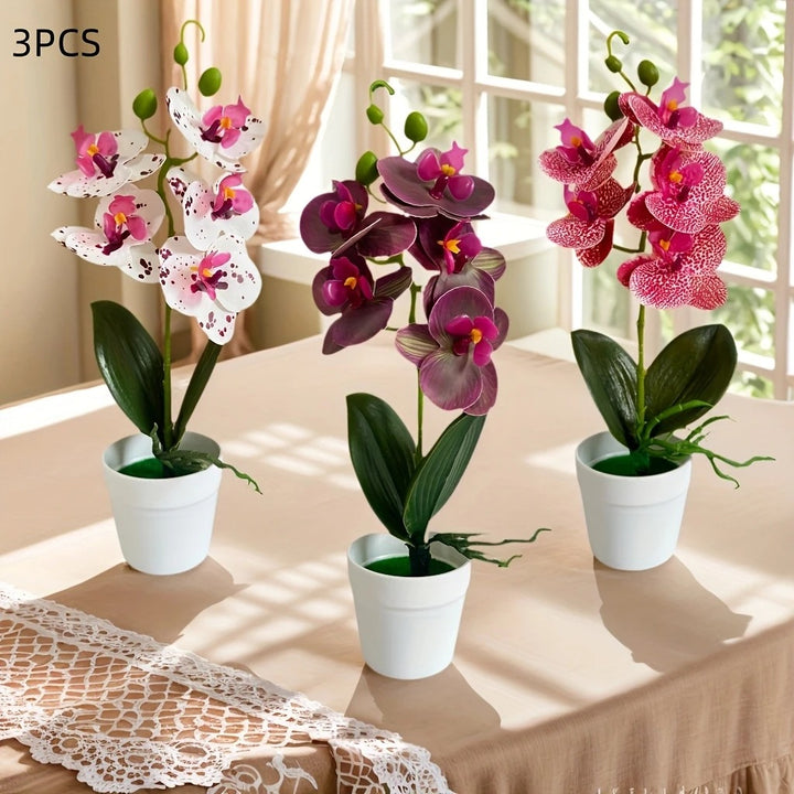 Luxurious Decorative Orchid Flower Arrangement