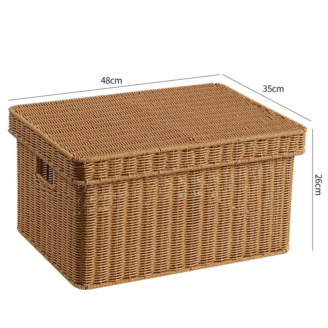 Handwoven Decorative Storage Chest Stornfield