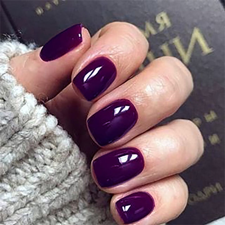 Glossy Press-On Nail Tips Set Stornfield