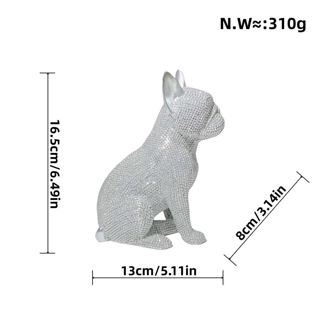 Decorative dog figure in modern design Stornfield