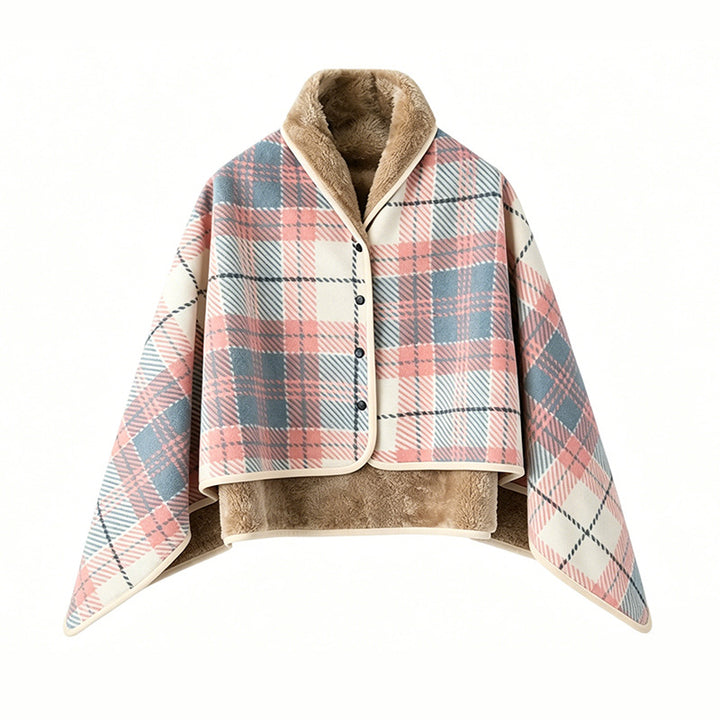 Ladies elegant warmkeeping poncho blanket Stornfield