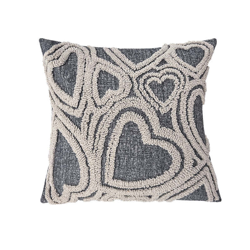 Cover with heart motif