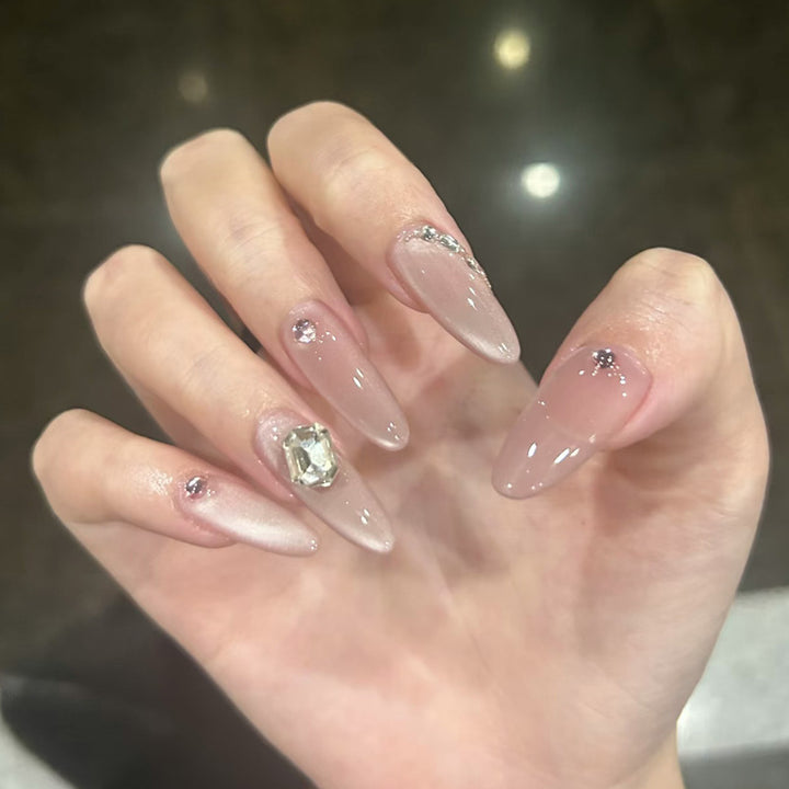 Decorative Glittery Press-On Nail Tips Stornfield
