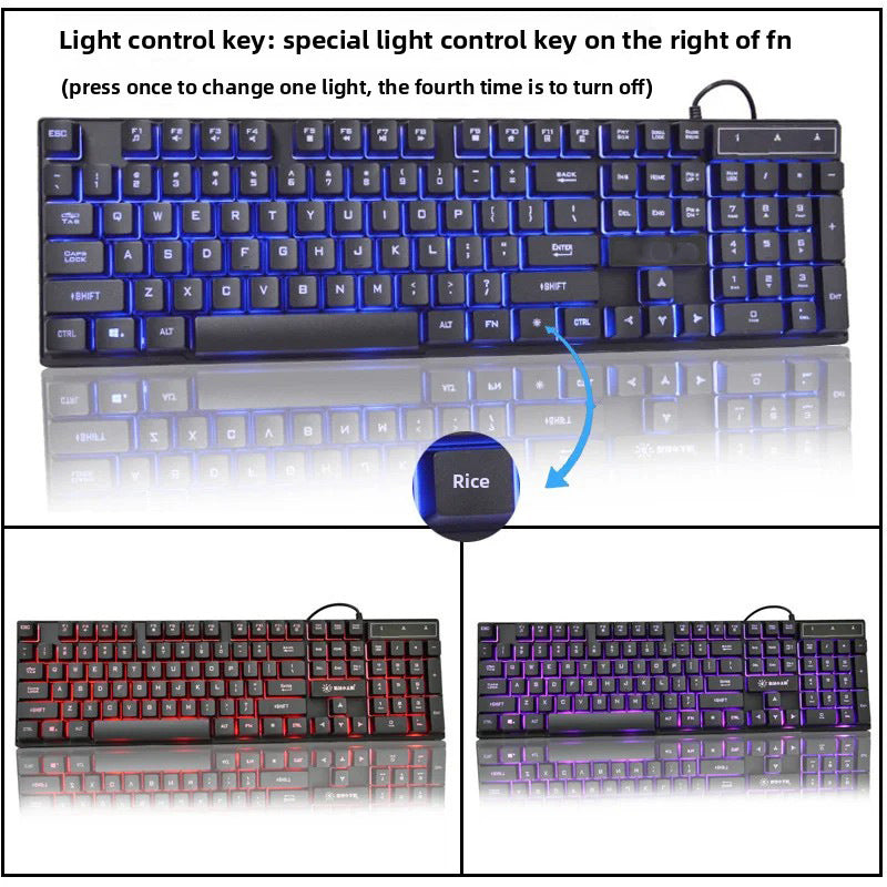 Rgb Illuminated Gaming Keyboard Stornfield