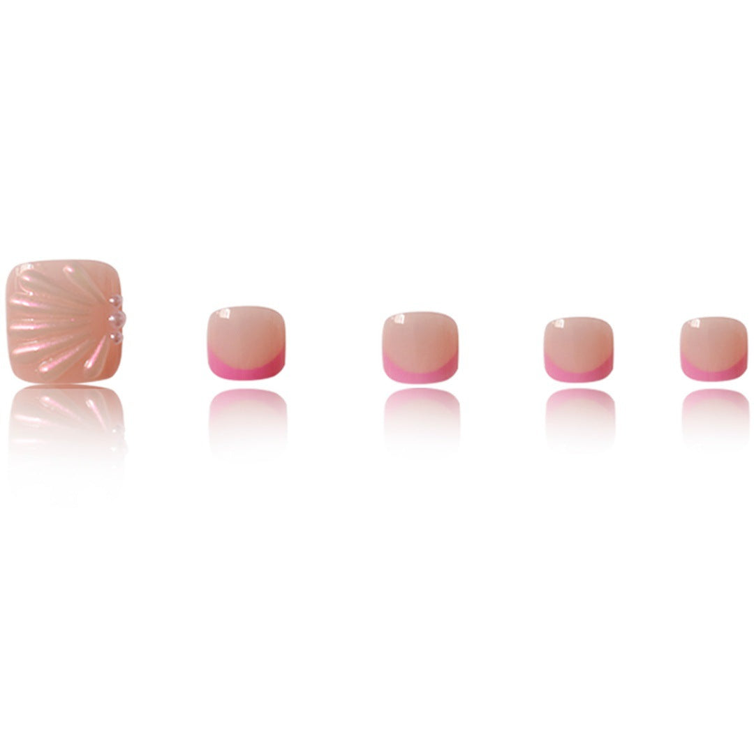 Artistic Press-On Toenails Stornfield