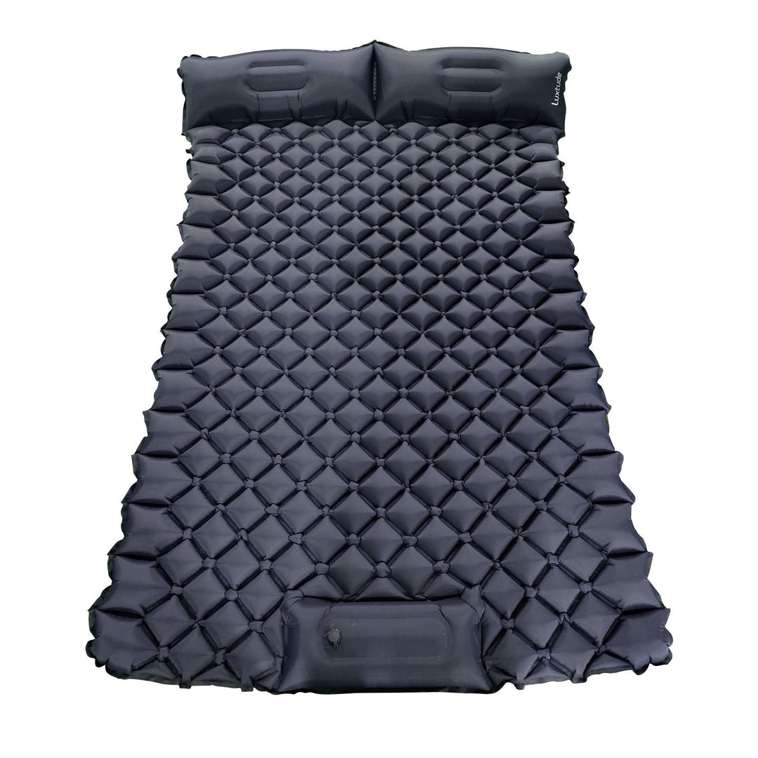 Premium Sleeping Mat With Integrated Headrest And Comfort Zone Stornfield