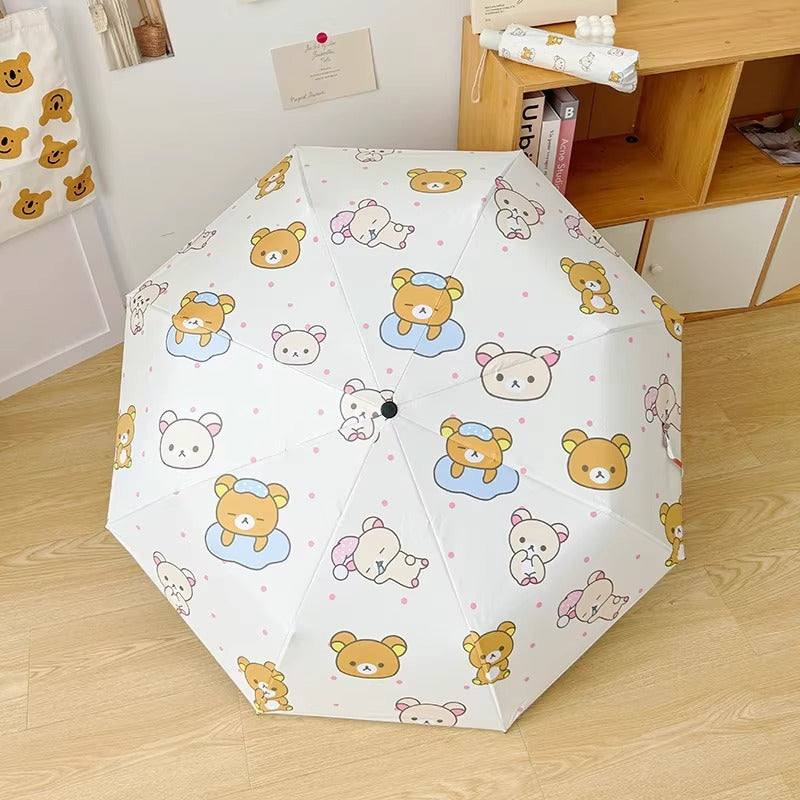 Women's Foldable Umbrella with Cute Animal Design Stornfield