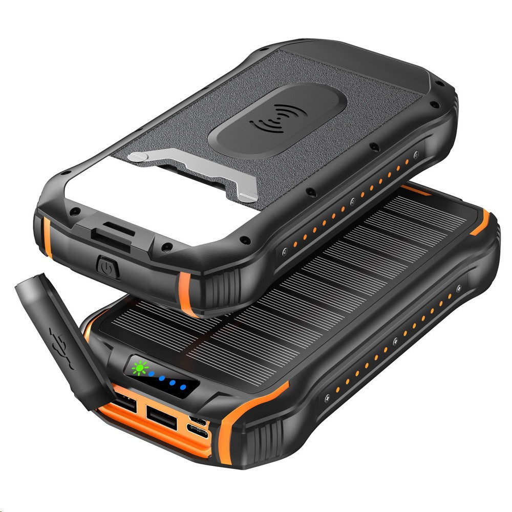 Solar power bank with high storage capacity and IP66 protection Stornfield