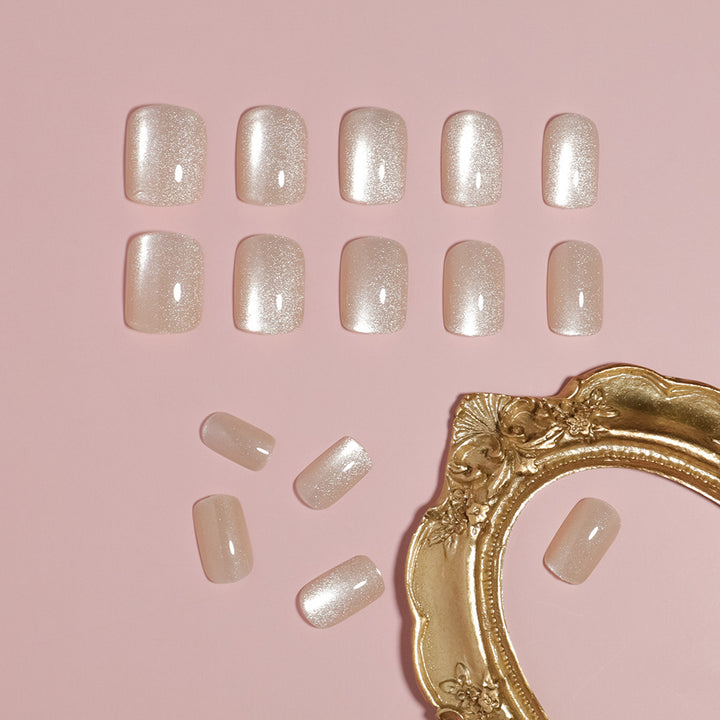 Glitter-Infused Press-On Nail Art Stornfield