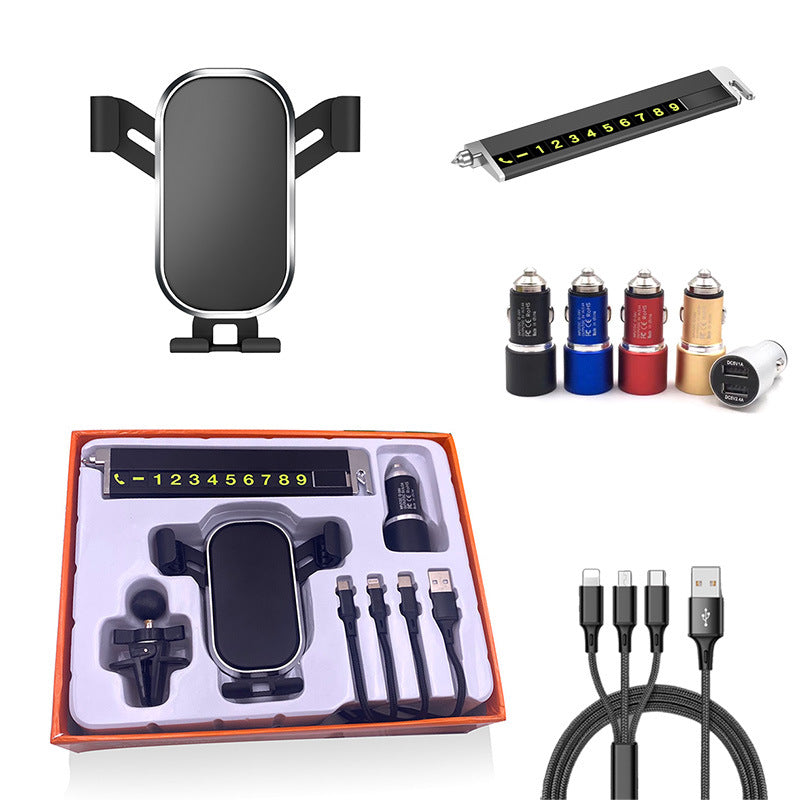 Unisex cordless car charging holder with integrated phone holder Stornfiled
