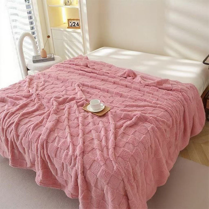 Women Soft and Breathable Plaid Blanket Stornfield