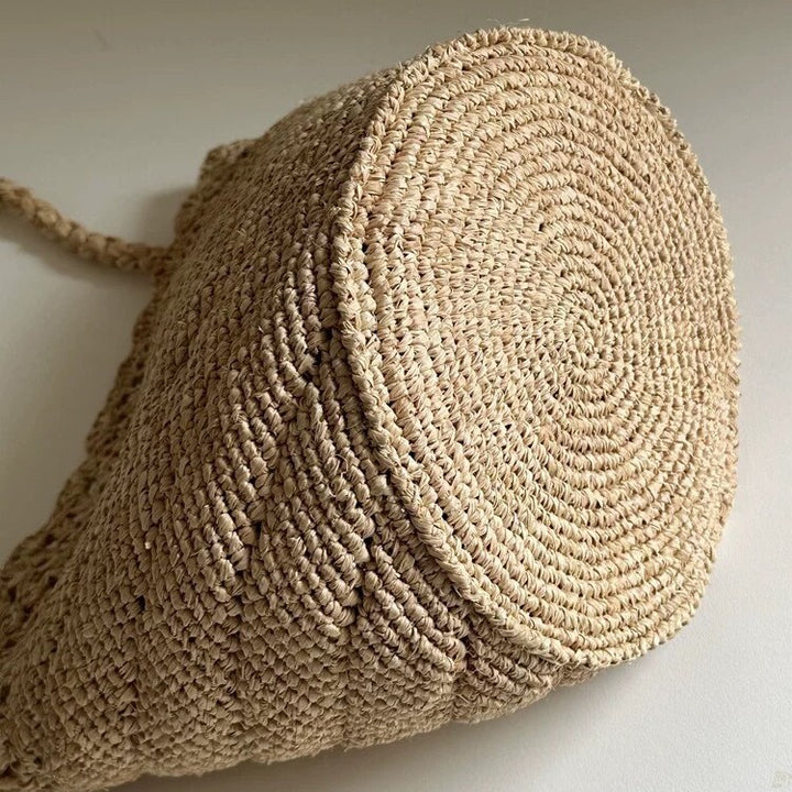 Handmade basket bag with unique weaving Stornfield