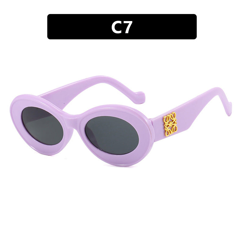 Ladies elegant curved sunglasses Stornfield