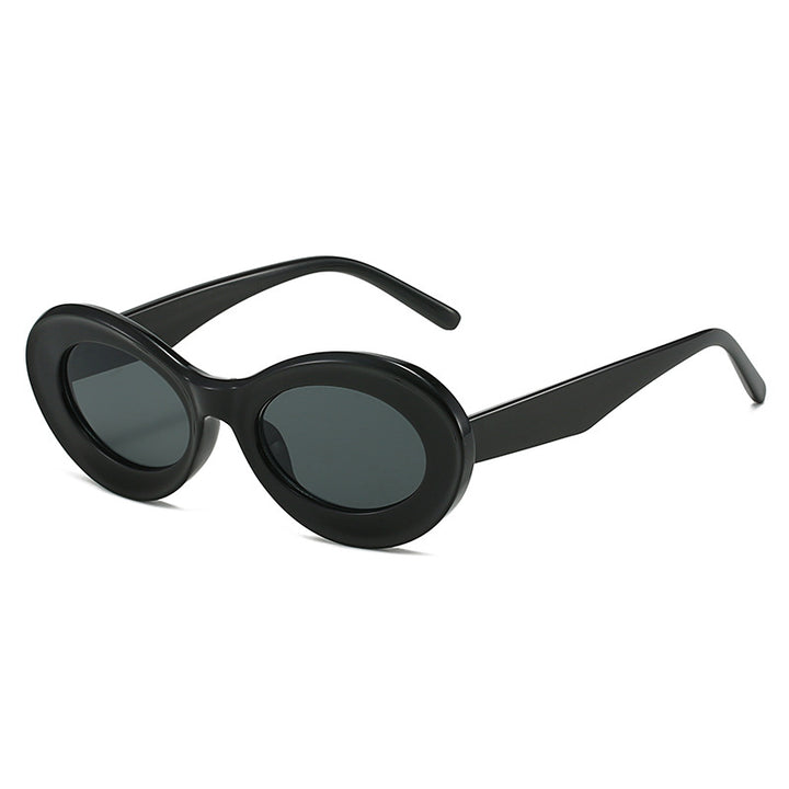 Ladies fashionable sunglasses in oval design Stornfield