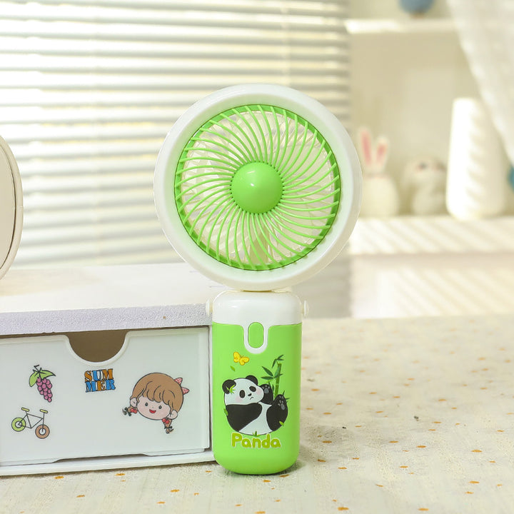 Women Portable Handheld Fan with Cute Animal Design Stornfield