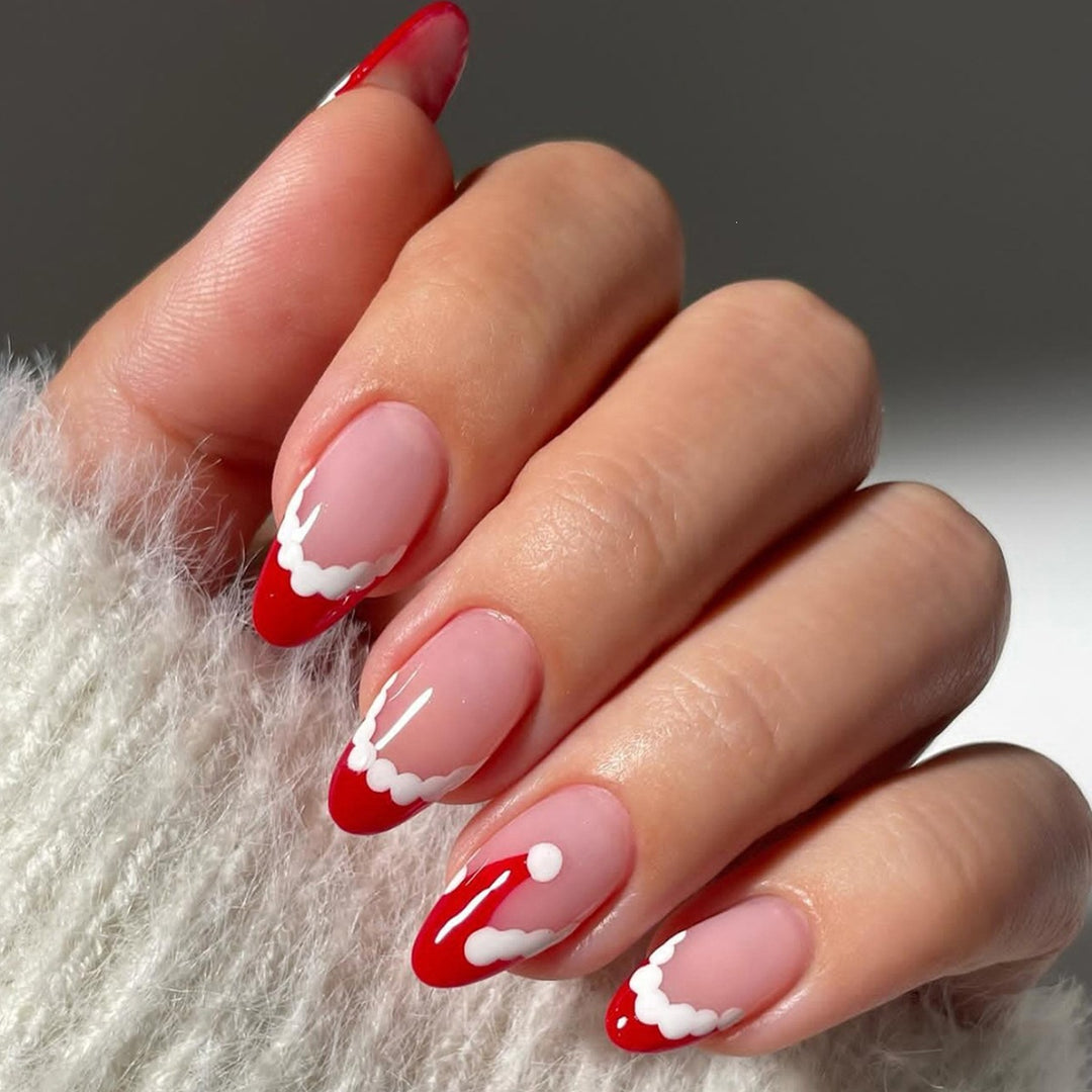 Art nail set with festive design Stornfield