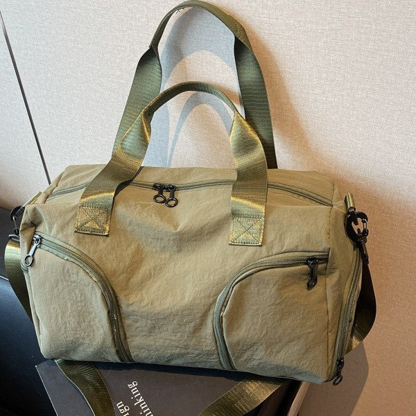 Multi-Pocket Fitness Duffel Bag