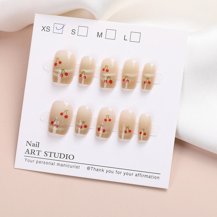 Cherry Blossom Press-On Nail Set Stornfield