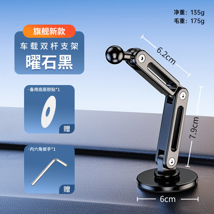 Unisex Multifunctional Car Mount with Flexible Arm Stornfield