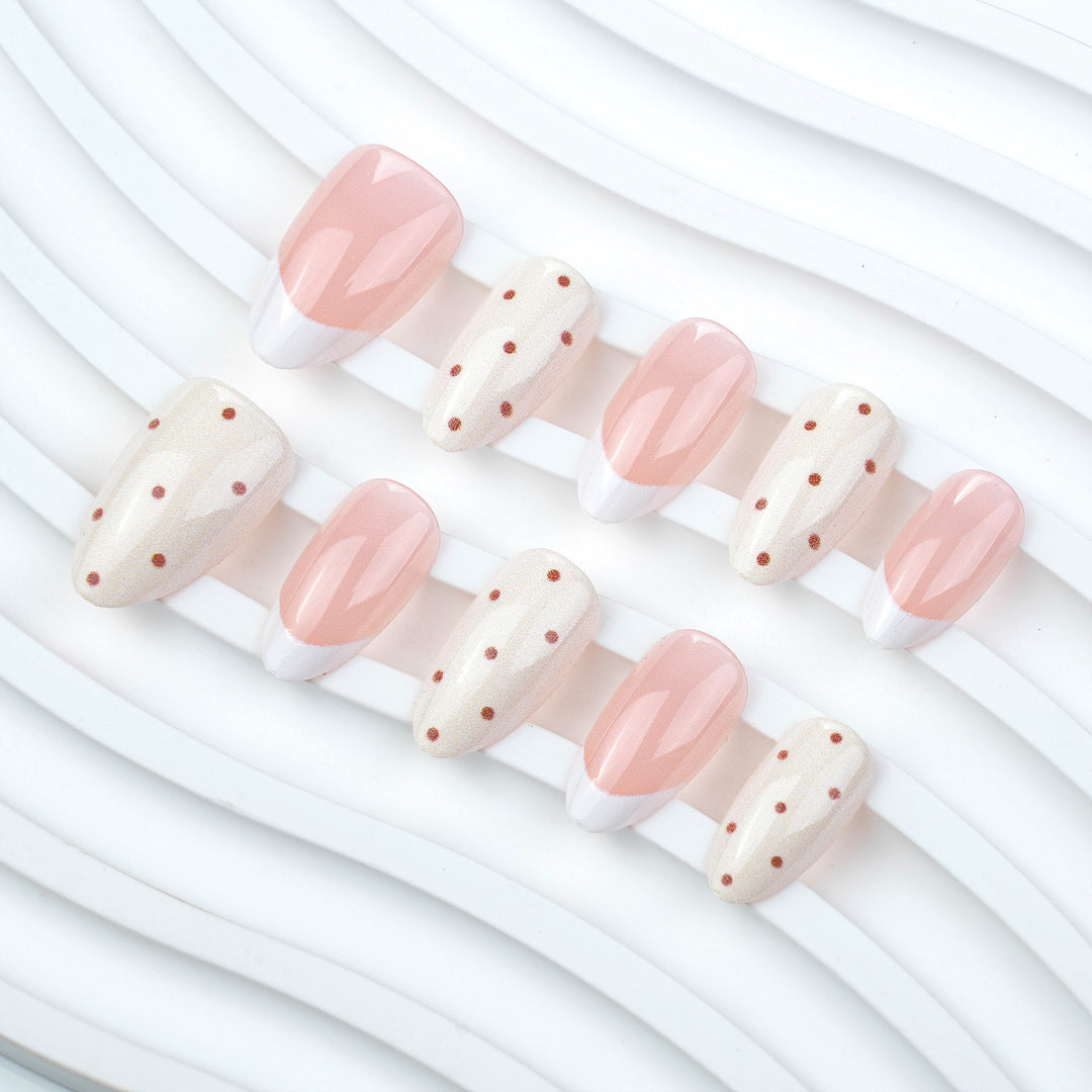 Elegant Pointed Press-On Nail Art Stornfield