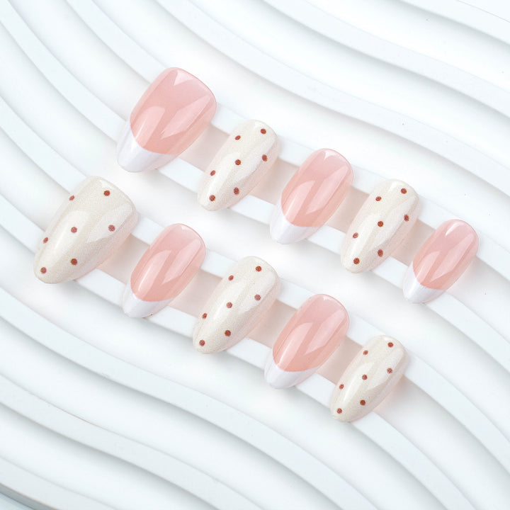 Elegant Pointed Press-On Nail Art Stornfield