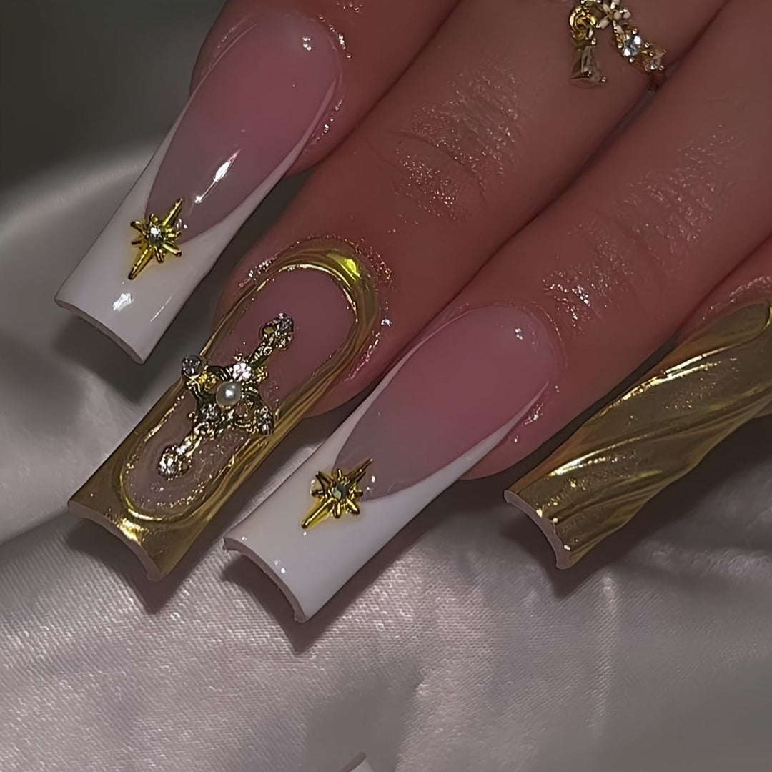 Ornate Decorative Acrylic Nail Enhancements Stornfield