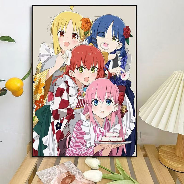 Anime-Inspired Character Wall Art Print Stornfield