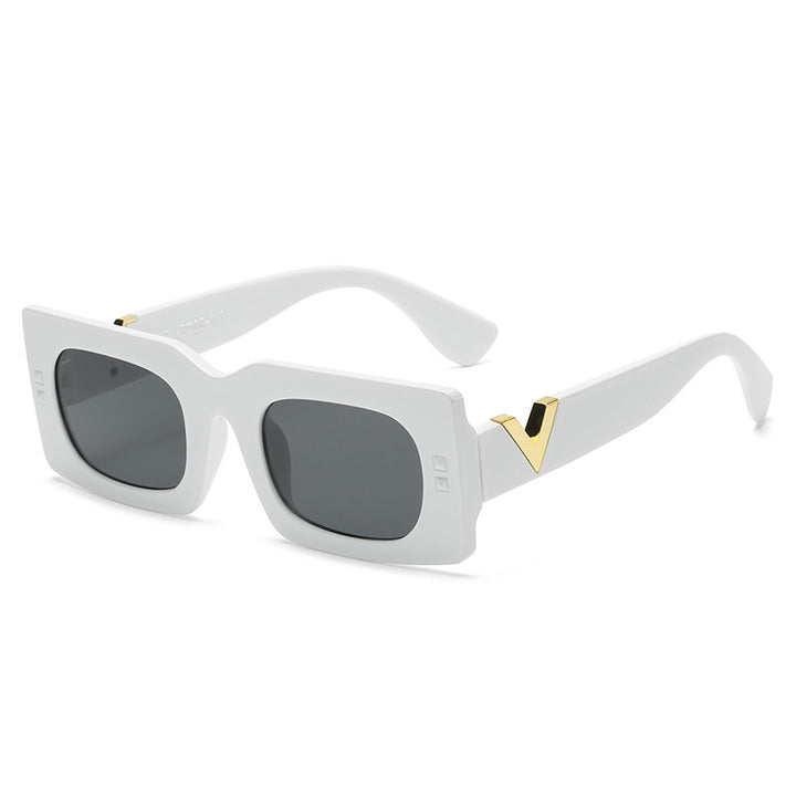 Women's oversized sunglasses with animal print Stornfield