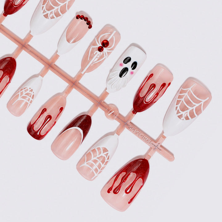 Halloween inspired art nail set Stornfield