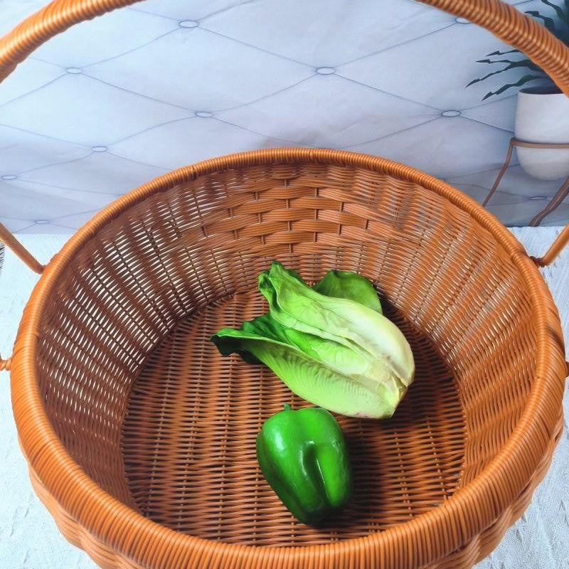 Woven Picnic Storage Basket Stornfield